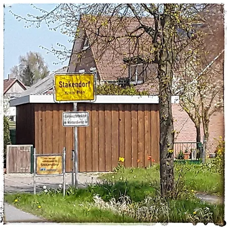 アパート Ferienwohnung-in-stakendorf-mit-panoramablick-auf-die-felder-wohnung-1